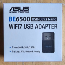 New Sealed - ASUS BE6500 USB-BE92 Nano WiFi7 USB Adapter
