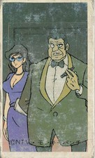 Lupin the 3rd Jigen Fujiko Porsche 935 Turbo Vintage Menko Card 82188