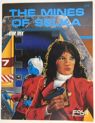#ad The Mines Of Selka Star Trek Role Playing Game RPG Adventure 2213 FASA $11.99