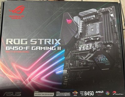 ASUS ROG Strix B450-F Gaming II ATX Motherboard AMD AM4 Ryzen 5000 Ready Boxed