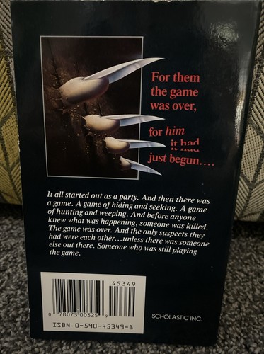 The Ripper by D.E. Athkins 1992 PB Scholastic Point Thriller YA FICTION - Picture 2 of 3