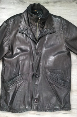 Herren Lederjacke TRAPPER   Echtleder Lammnappa   Gr. 48