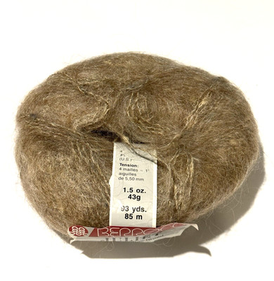 Berroco Juliet Yarn Luxury Mohair Tweed 7243 Brown DLot 4 England NOS NEW READ