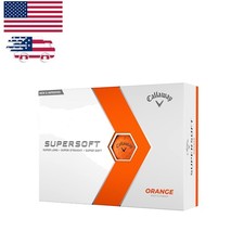 2024 Supersoft Golf Balls 12-Pack - Exceptional Feel & Control for Golf Lovers