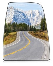 Passenger Right Side Upper Mirror Glass Replacement for Ford Transit 150 250 350