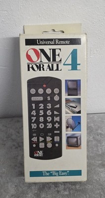 Video Audio Remote Control All 4 In One Universal TV Videos Satellit