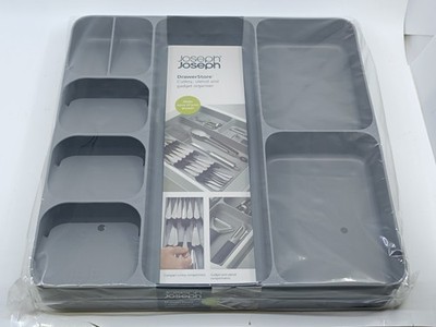 Joseph Joseph DrawerStore Besteckkasten Besteckorganisator Grau 85127 Neu