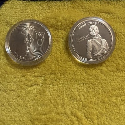 Michael Jackson The King of Pop Special Gold Coin Set of Two Limited Edition