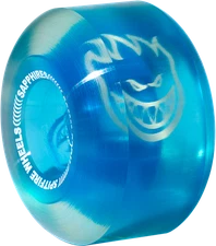 SPITFIRE SAPPHIRE 90DU CRUISER 56MM CLR/BLUE WHEELS SET