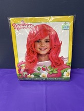 STRAWBERRY SHORTCAKE CHILD WIG HALLOWEEN COSTUME PINK HAIR