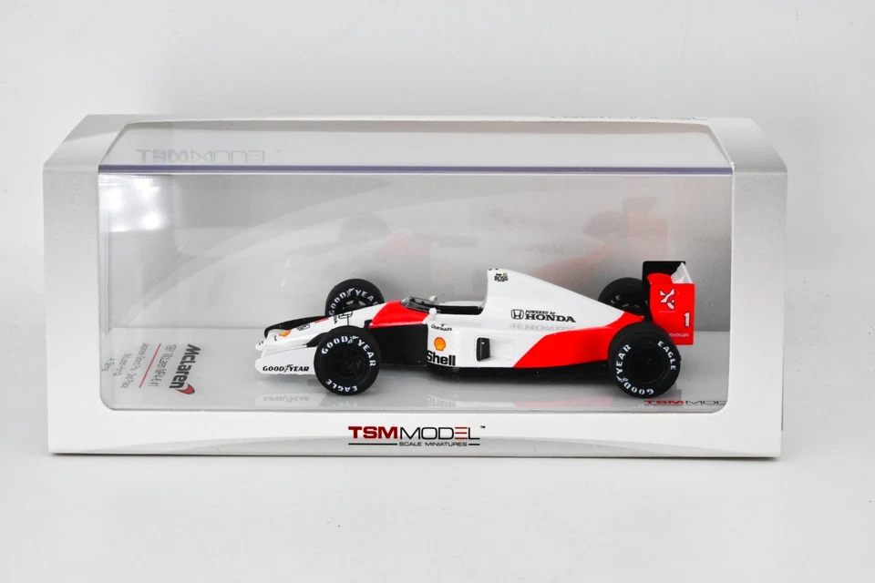 TSM McLaren MP4-6 #1 Ayrton Senna 2nd Japan GP and world champion 1991 1:43 RARE - Bild 2 von 4