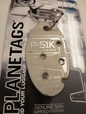 #97 & Rivets! North American P-51 Mustang - Genuine Skin Planetags / Plane Tag