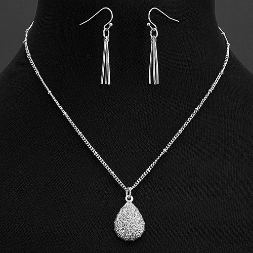 Silver Chain Simple Bohemian Design 