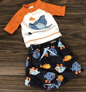 baby boy swimsuit set