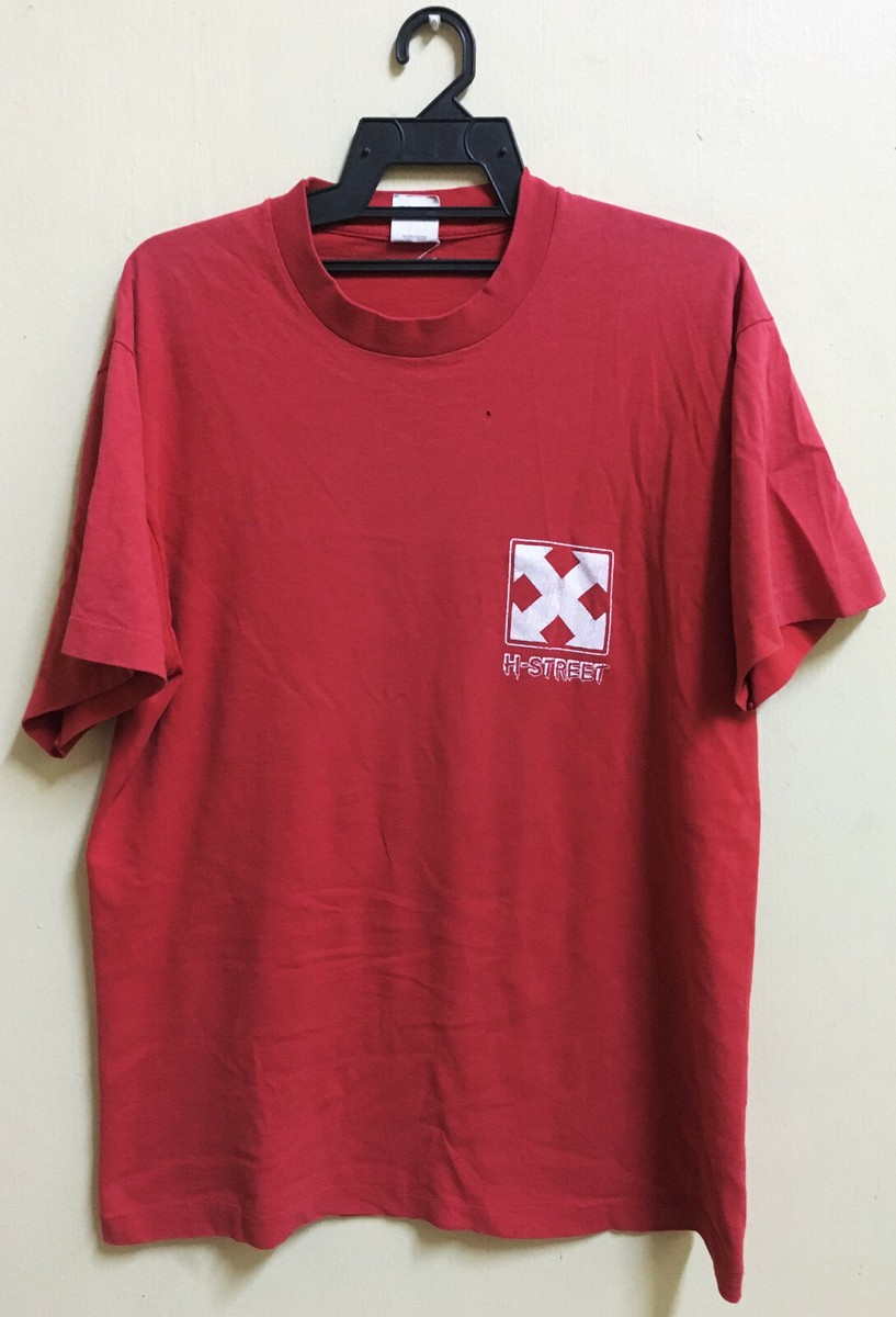 VINTAGE 80s H-STREET TONY MAGNUSSON SKATEBOARD T-SHIRT