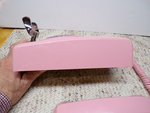 1968 Stromberg-Carlson PINKES Drehscheibenwand Mid Century Retro Telefon Phone - Bild 13 von 20