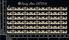 Dusty Attic Chipboard 3x6 - Mini Trim 1, DA3435