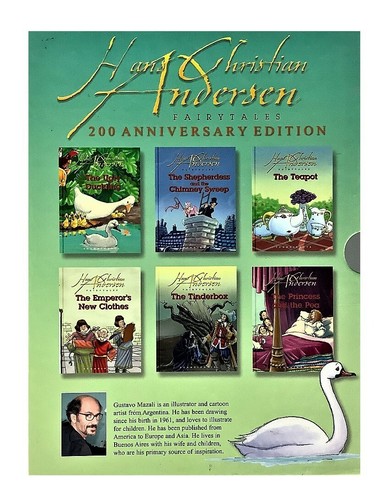 Hans Christian Anderson Fairytales; 2007 Scandinavia; Box Set of 6 Books - Imagen 2 de 8