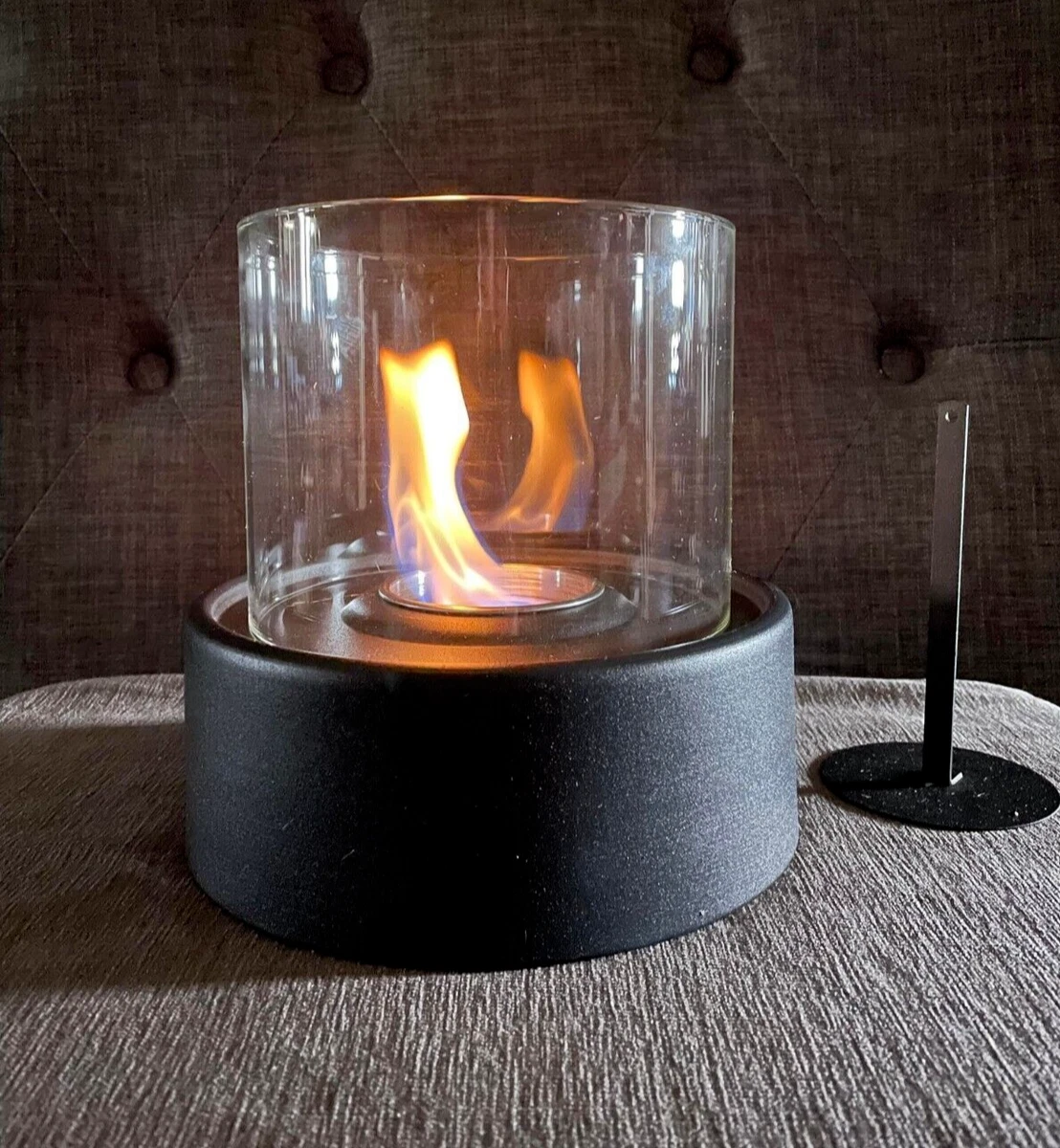 Bio Ethanol Fire Pit Table top Fireplace Garden Burner Heater Indoor  Outdoor 1 | eBay