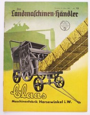 Der Landmaschinen H&auml;ndler Nummer 12 von 1942 Claas