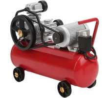 Realistic Gas Powered Air Compressor, Horizontal Portable for 1/10 Scale
