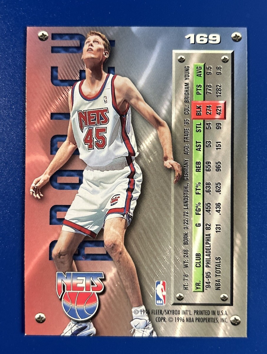 1995-96 Fleer Metal Universe Shawn Bradley New Jersey Nets #169 | eBay