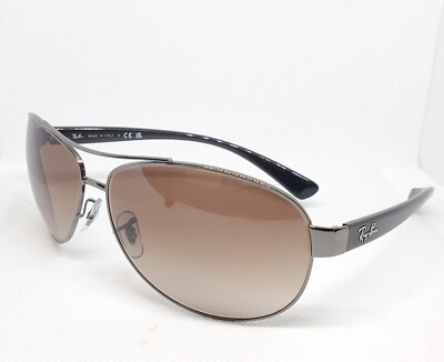 Ray-Ban RB3386 004/13 Brown Gradient & Polished Gunmetal 67-13-130