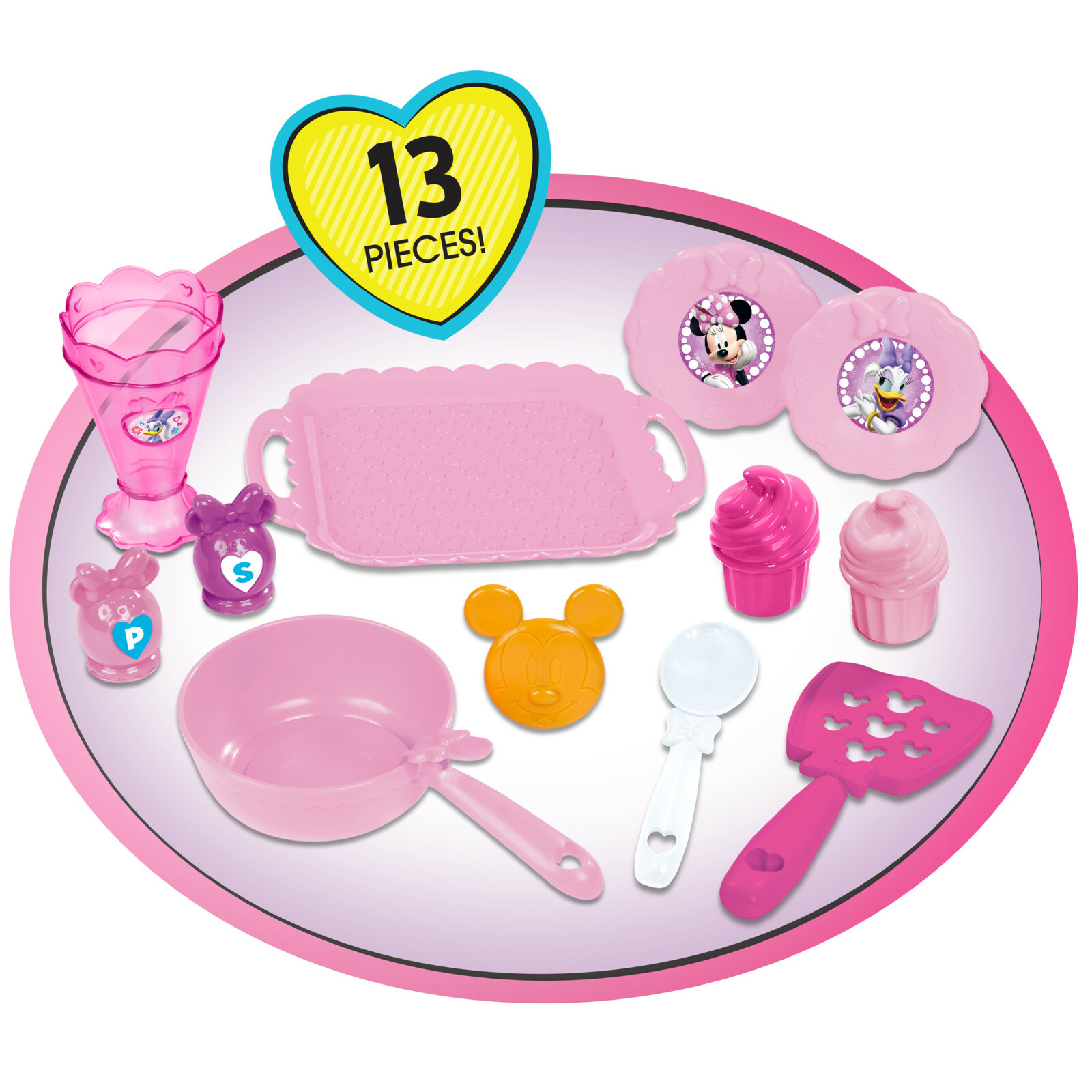 minnie mouse kitchen cooking play set