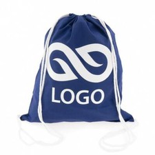 Baumwoll Beutel Rucksack Cloudy mit Kordeln  ...