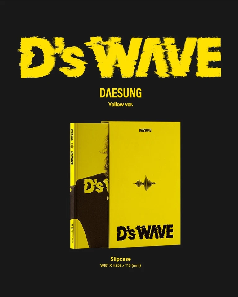 K-POP DAESUNG BIGBANG 1st Mini Album D’s WAVE CD+20p Booklet+P.Card+Photo Frame Foto 2 de 4