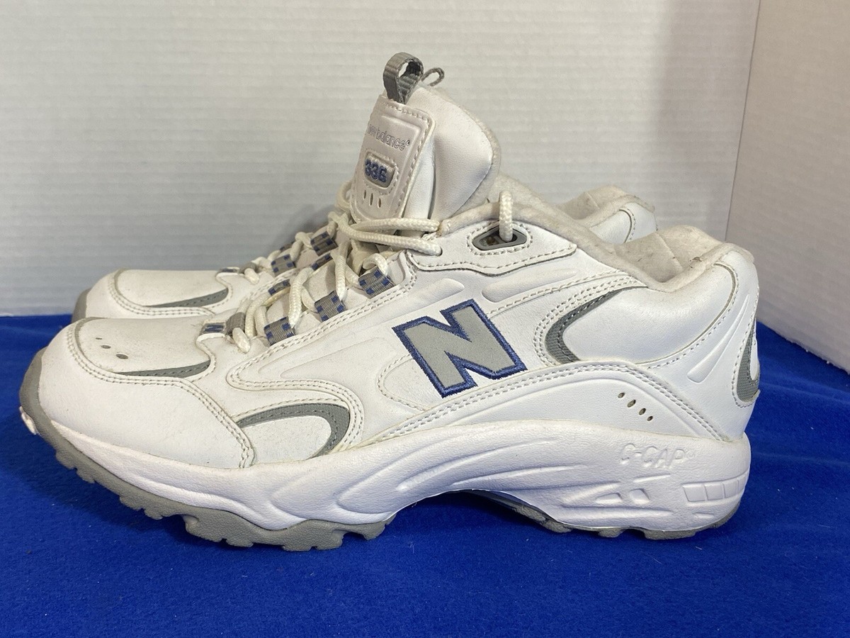 New Balance 336 White Cross Training C-Cap Shoes Sz 11 Womens