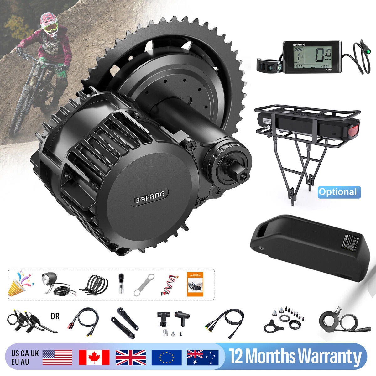 Amazing Bafang UK BBSHD 52v eBike Kits