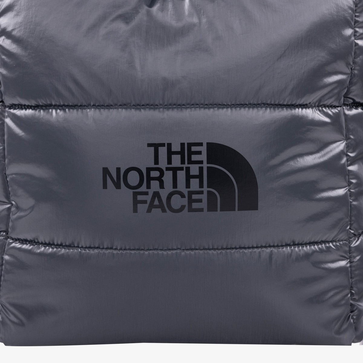 New THE NORTH FACE PLUMPY TOTE BAG LARGE NN2PQ60M SILVER