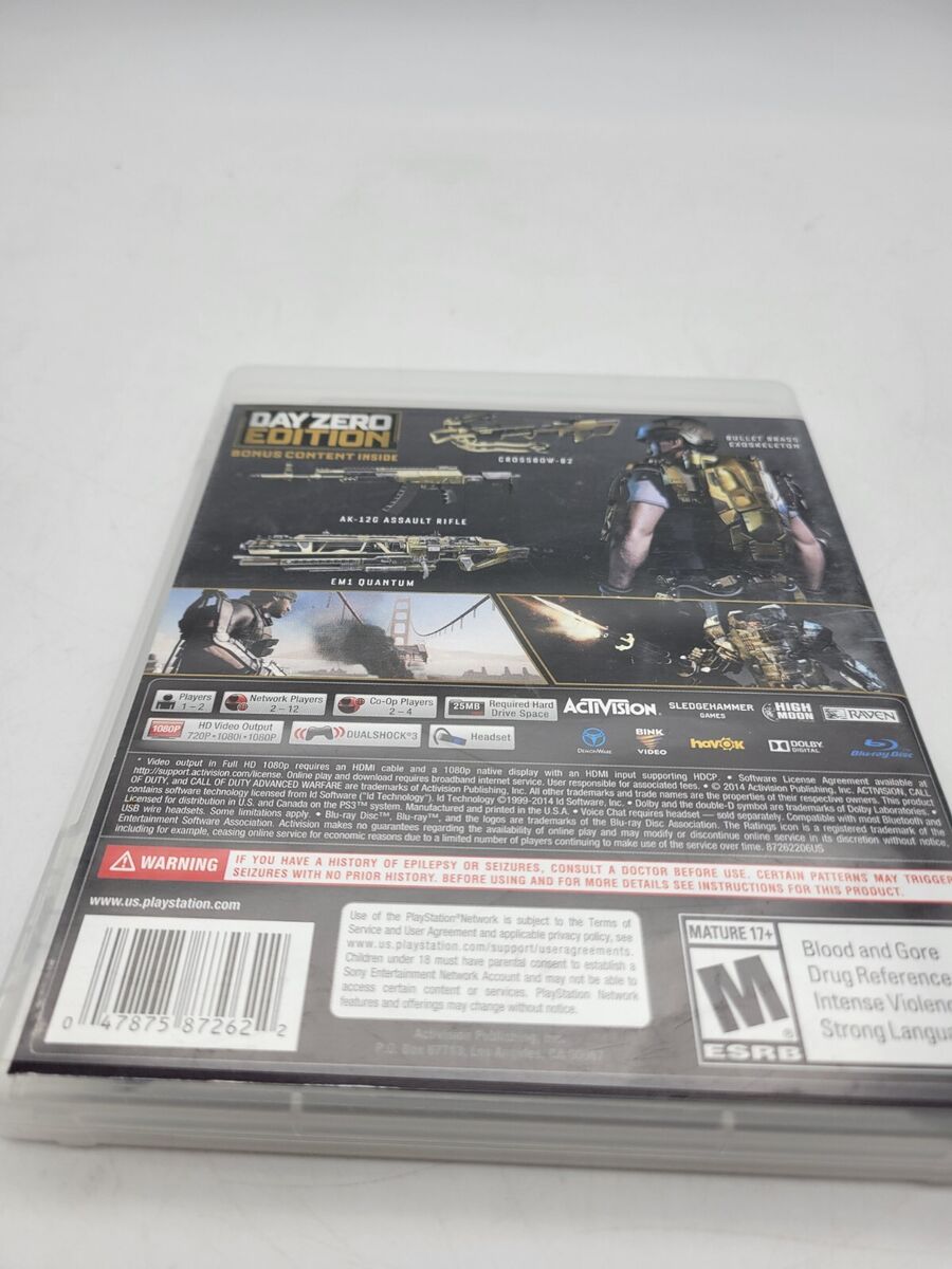 Call of Duty: Advanced Warfare (Day Zero Edition) for PlayStation 3