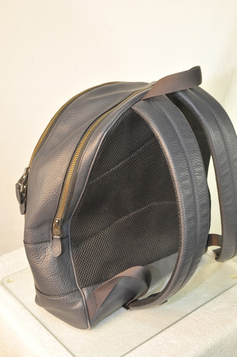 ブラック☆COACH☆WEST BACKPACK F23247 COACH NEW YORK West Backpack Pebble Leather Model F23247