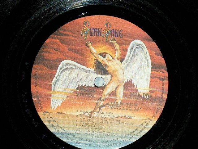 LED ZEPPELIN Japan 1976 P-5544~5N NM 2-LP+Obi THE SONG REMAINS THE