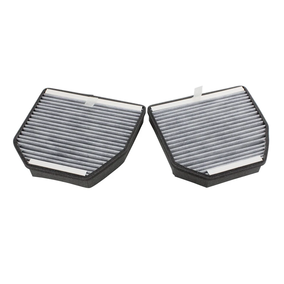 Conjunto de filtro de ar de cabine carvão CUK22412 Mann para Mercedes R230 SL500 SL55 AMG - Imagem 2 de 4