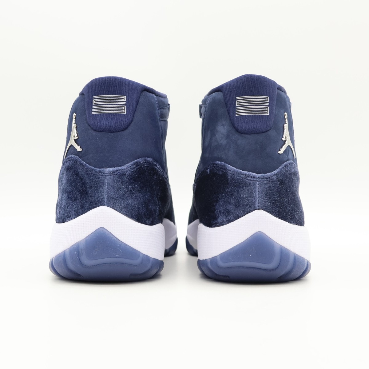 AR0715-441 Nike Air Jordan 11 Retro Midnight Navy Metallic Silver