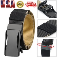 Men Military Tactical Belt Adjustable Alloy Buckle Waistband Quick Release Belt