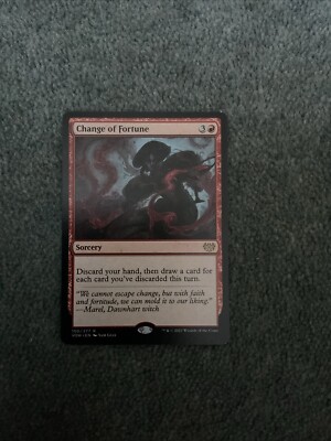 Change of Fortune ~ Crimson Vow - NearMint - Magic MTG