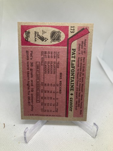 1987-88 Topps Hockey ~ Cards # 1 -198~ U-Pick ********SPEDIZIONE GRATUITA***** - Foto 300 di 348