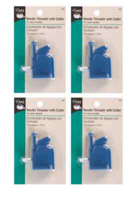 PACK OF 4 Needle Threader w/ Cutter Sewing Tailors Fashion US SELLER, SHIPS FREE