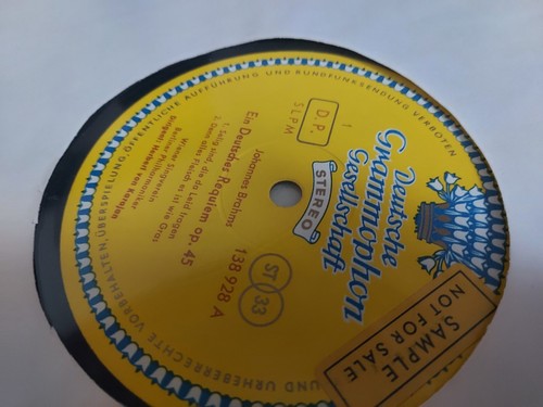 Brahms Ein Deutsches Requiem Karajan ./sample/ GERMAN 2LP BOX. 138 928/29 - Picture 5 of 16