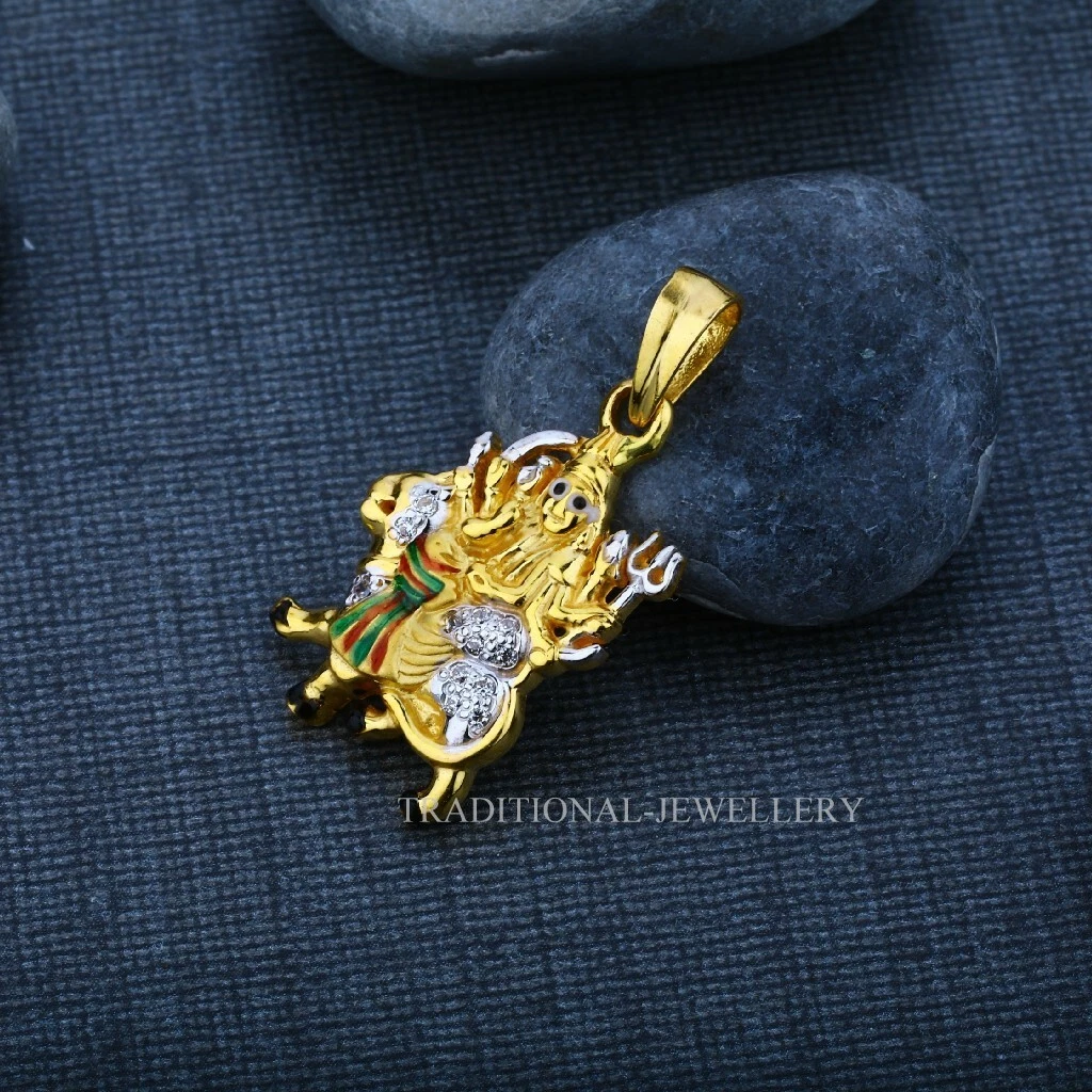 Maa durga gold pendant with price sale
