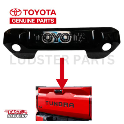 2022 - 2026 Toyota Tundra Black Door Handle Garnish Genuine Toyota OEM