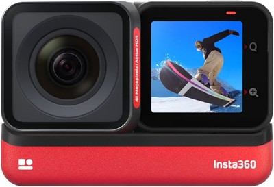 Insta360 ONE RS 4K Edition 60fps Action Camera with FlowSate Stabilization