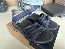 Teva Womens Size 6 Tirra Bering Sea Blue Sandals