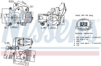 Nissens 98387 Agr-Ventil FüR Volvo C30 C70 2 S40 S60 S80 V40 V50 V60 V70 3 XC60
