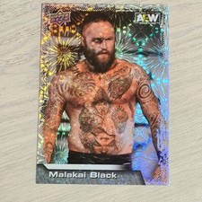 Malakai Black #51 Pyro Foil Upper Deck AEW 2022