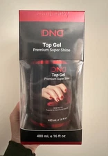 DND Top Coat 600 No Cleanser Needed  Soak Off LED/UV Top Refill 16 oz